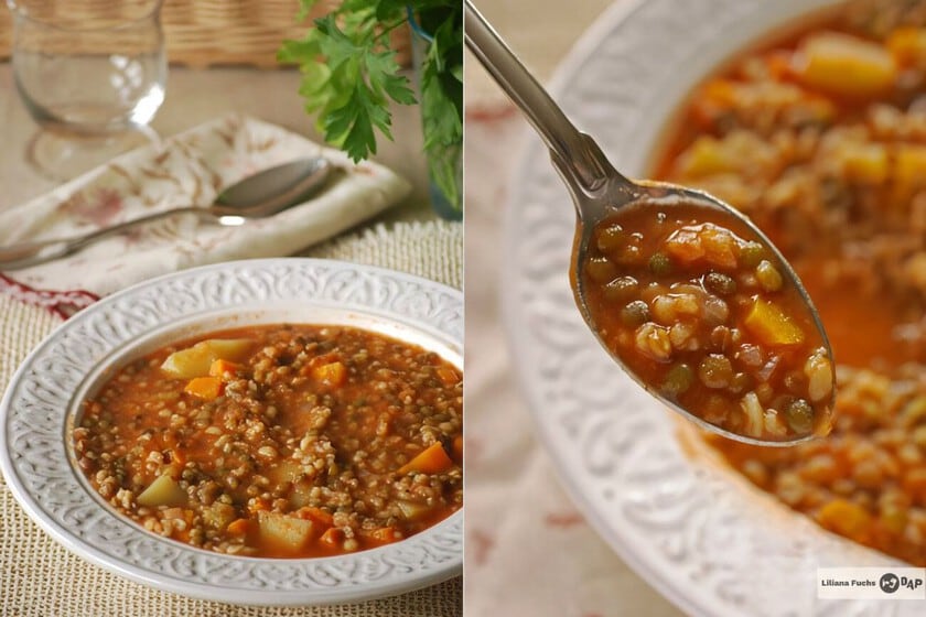 Lentejas con bulgur: la pareja que reemplaza a la carne sin pedir permiso a la olla