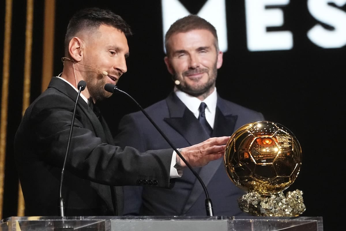 Messi llegó a los 100 goles con Inter Miami y David Beckham ya le armó la campaña para el Balón de Oro