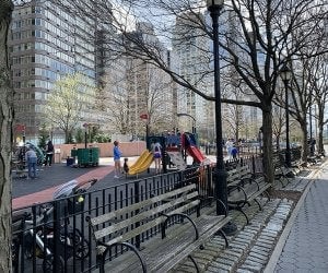 El Benteveo ya recibe a las familias en la costanera del Limay y Neuquén promete llevar 34 parques más a los barrios