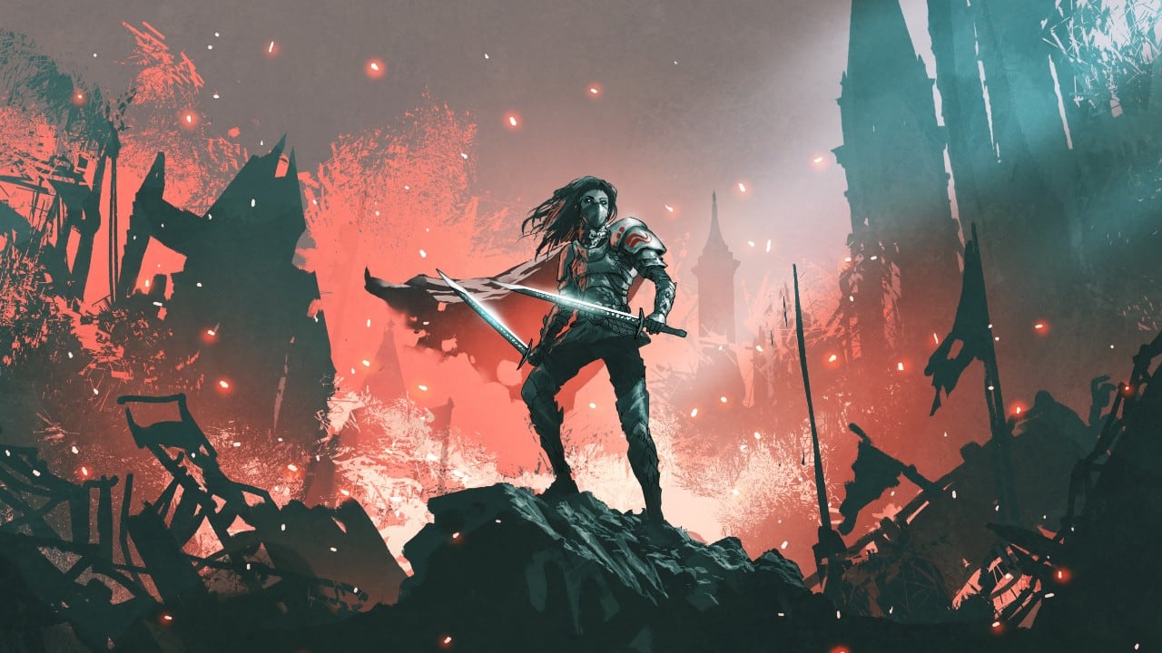 Spawn llega a Diablo Immortal con su capa como arma y la cara de Violator en la cabeza del Brujo