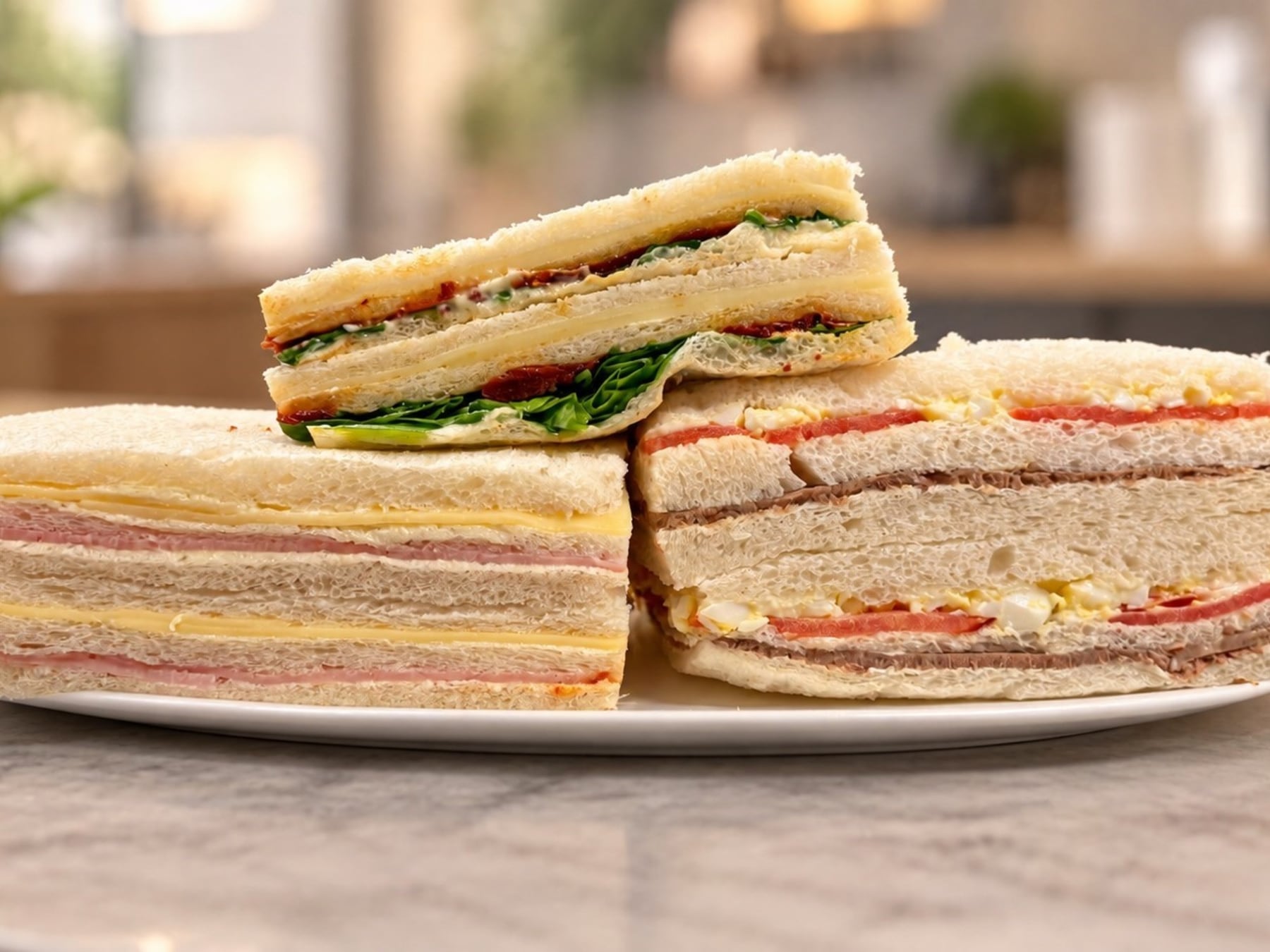 Sándwiches de miga en cinco confiterías porteñas: cuando el tamaño pesa más que la diferencia de precio