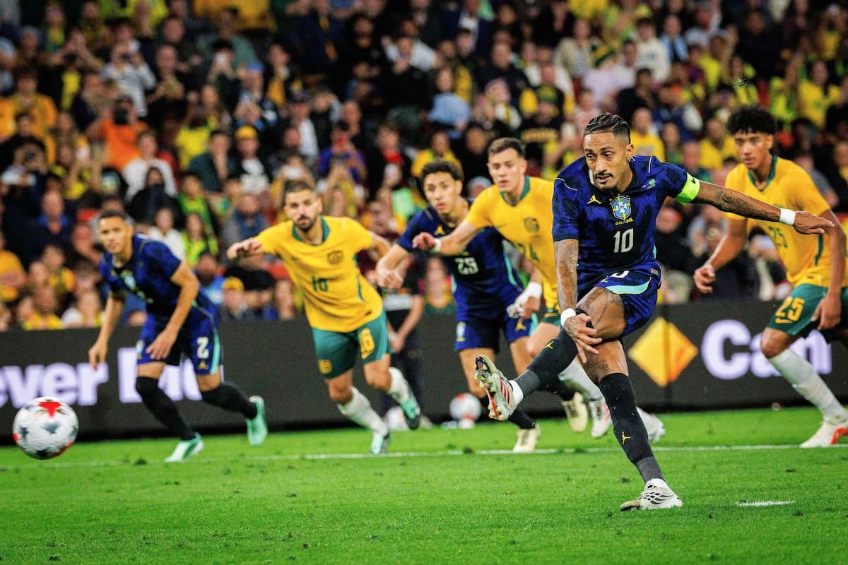 Brasil, ese equipo que se enoja y te come: lo dio vuelta en Brisbane y se fue 4 a 2