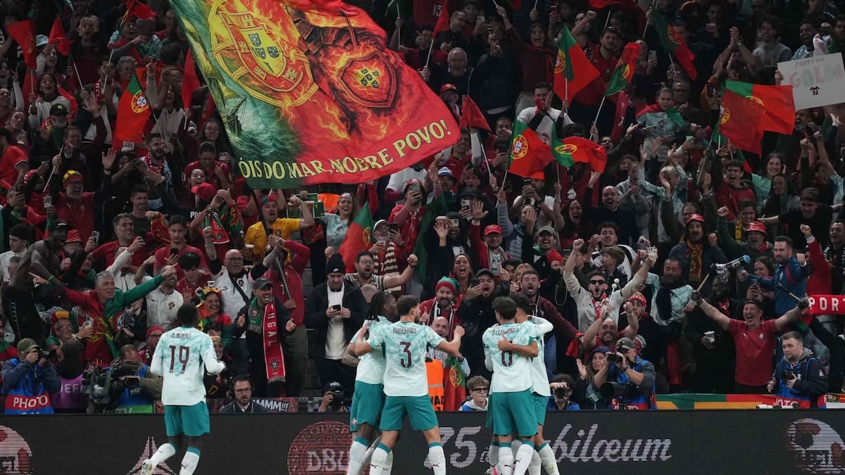 Portugal, sin CR7 y con puntaje perfecto: goleó 4-2 en Dinamarca y se prende en la Nations