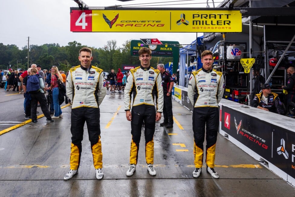 Varrone cerró el año con un Corvette que no levantó vuelo en Road Atlanta y un Porsche que sí voló