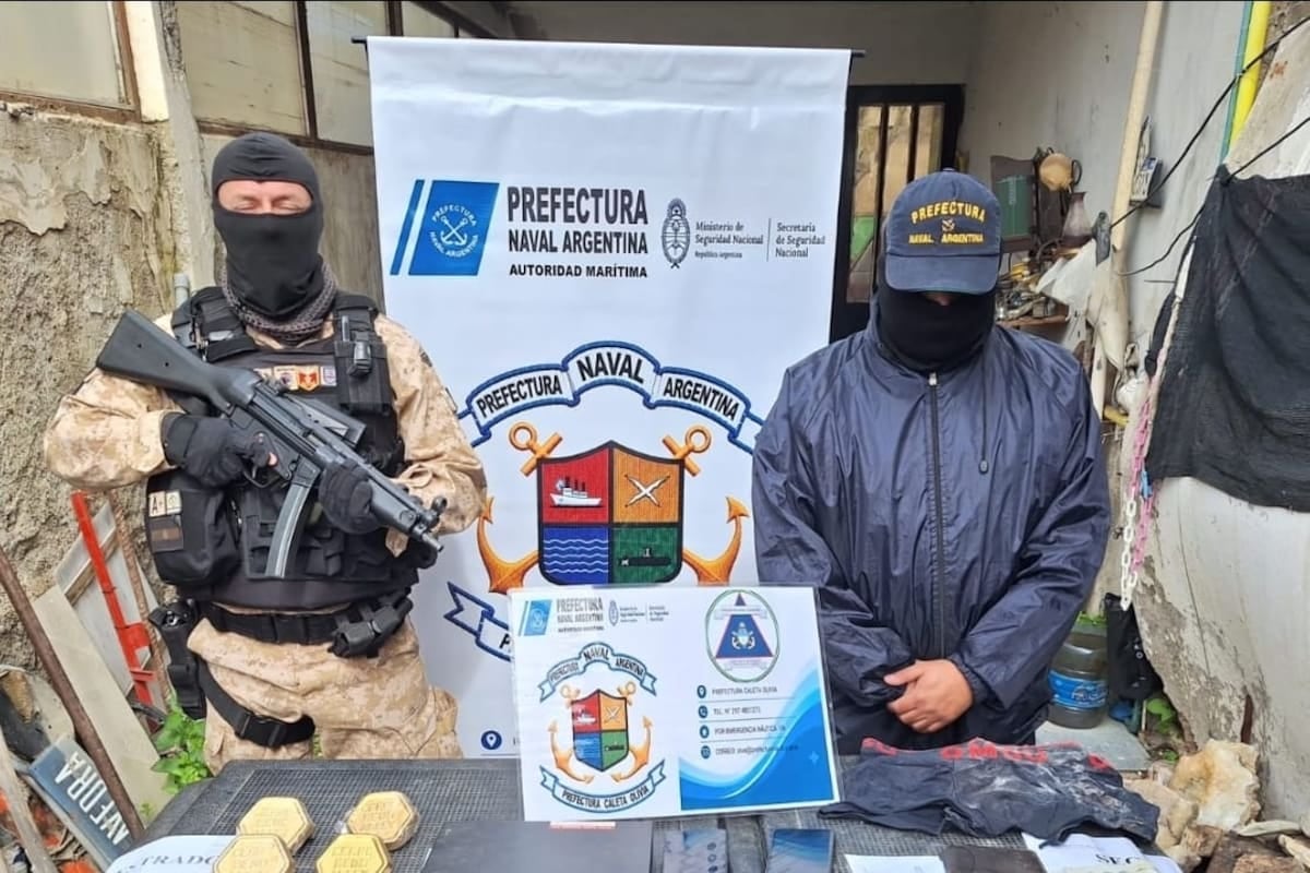 Secuestraron diez kilos de oro ocultos en un depósito de inodoro en Caleta Olivia