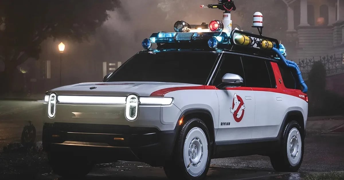 Bill Murray, el doctor Venkman y una camioneta que se disfrazó de Ecto-1: la movida de Rivian para Halloween