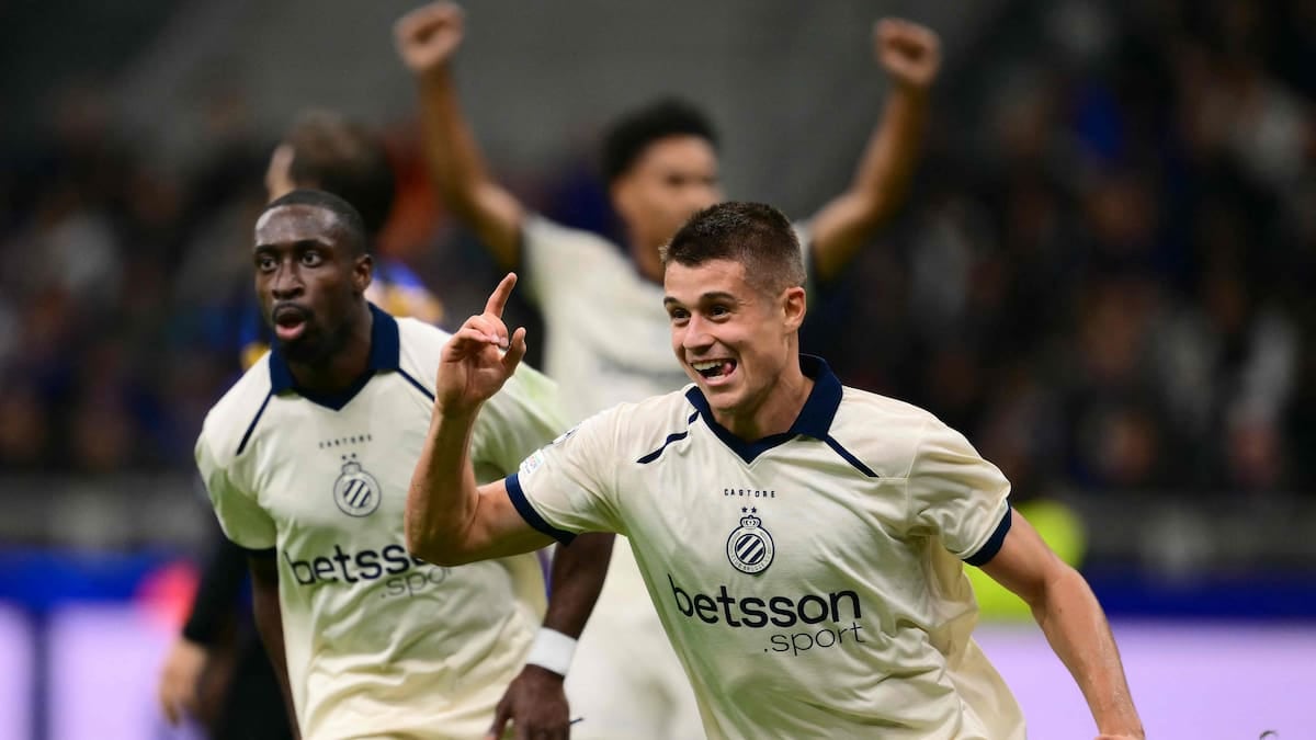 Champions al rojo vivo: Atlético pasó por encima al United y Brujas le pintó la cara al Inter en el Meazza