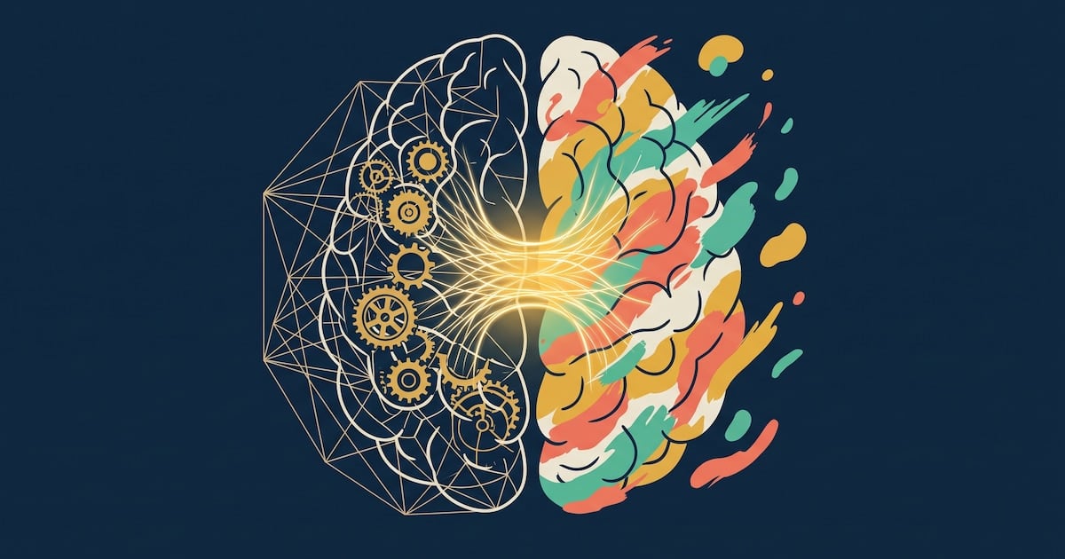Dos hemisferios, un solo cerebro: por qué el mito del "izquierdo analítico y derecho creativo" sigue dando vueltas
