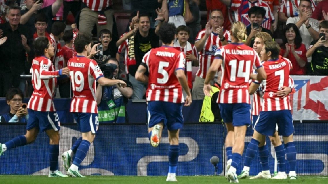 El Atleti de Simeone se sacó la espina y le dio un cachetazo al United en el Metropolitano