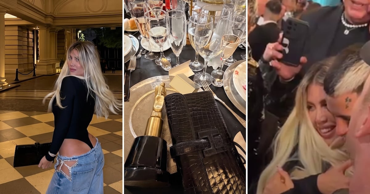 Wanda Nara se llevó el Martín Fierro de la Música con un debut cantado y un look bien porteño