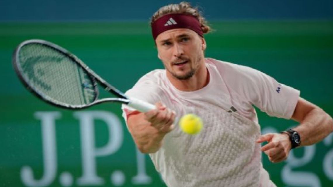 Zverev pasó otra vez la escoba y ya huele el número uno