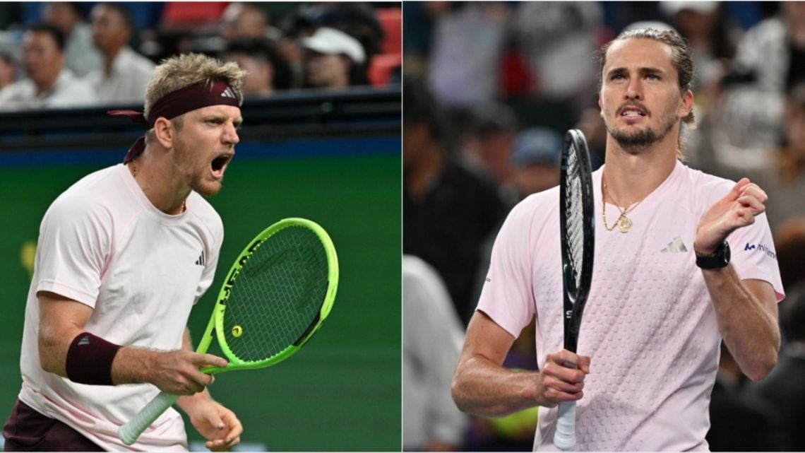 Davidovich liquidó a Zverev en Shanghái y se metió en la final con la calculadora prendida fuego