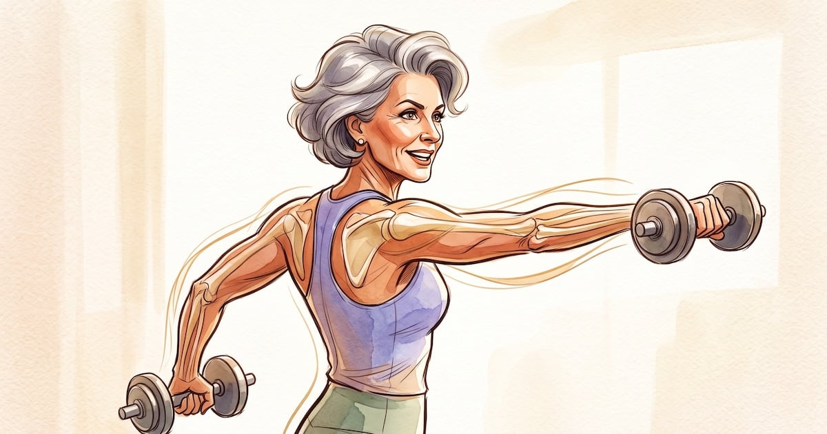 Menopausia y cuerpo: por qué sumar pesas, bandas y caminata puede cambiar la conversación con los propios huesos