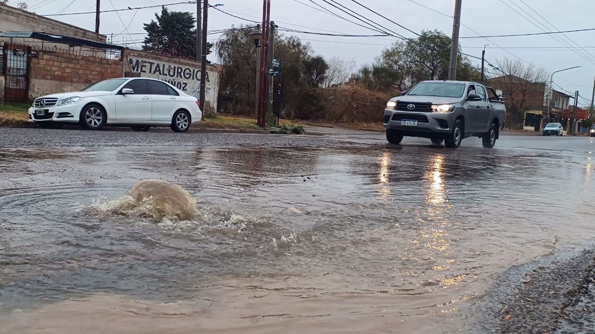 Una semana bajo el agua en Neuquén: la alerta amarilla que se extiende hasta el jueves