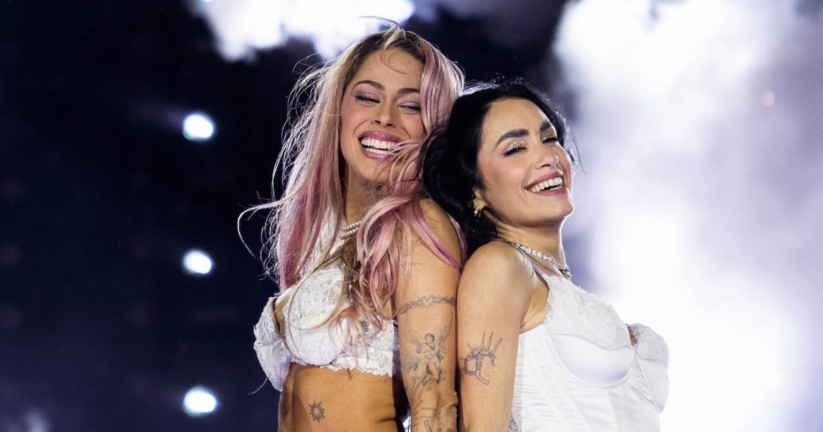 Lali Espósito convirtió River Plate en una escena de colegas yOLOGY deNovias con Tini y Marilina Bertoldi