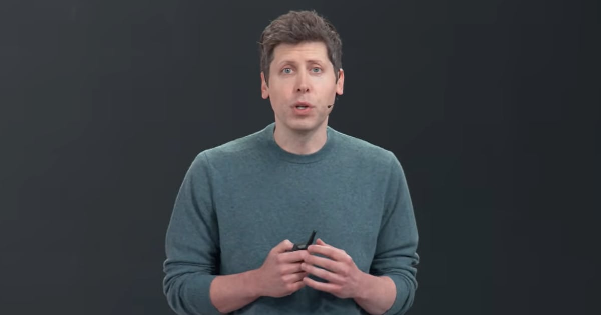 Altman puso tres sobre la mesa para frenar la carrera de la inteligencia artificial