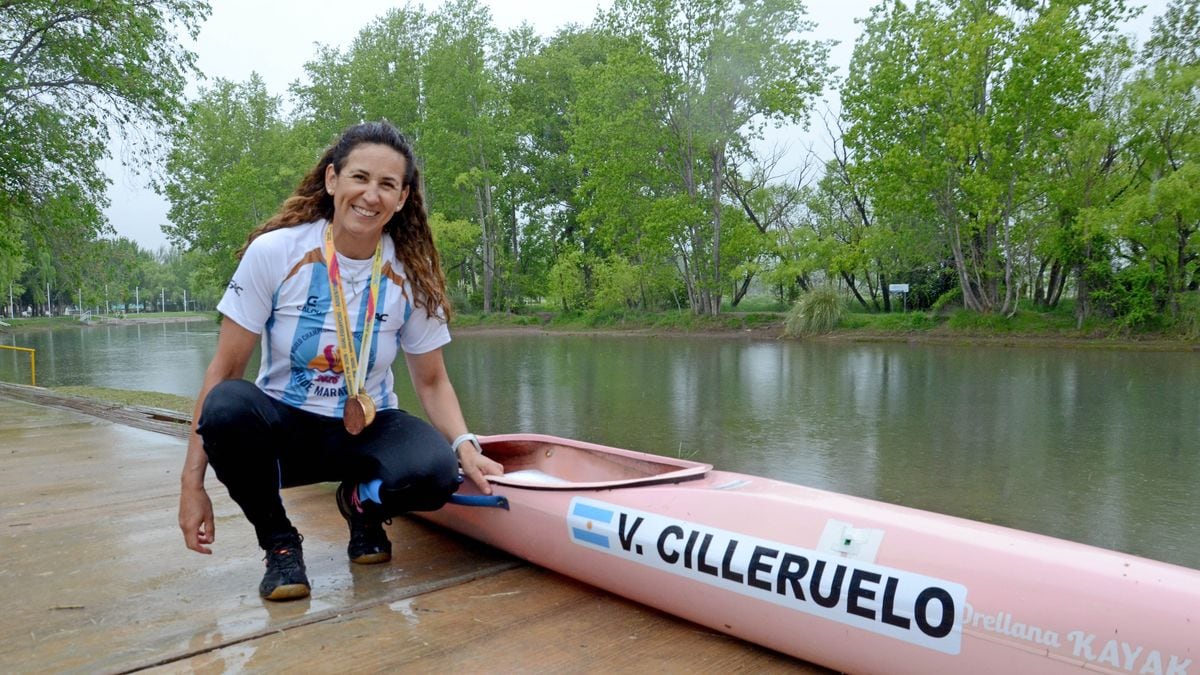 A los 44 años, Valeria Cilleruelo cruzó la meta con oro y la certeza de que la humildad también CSU
