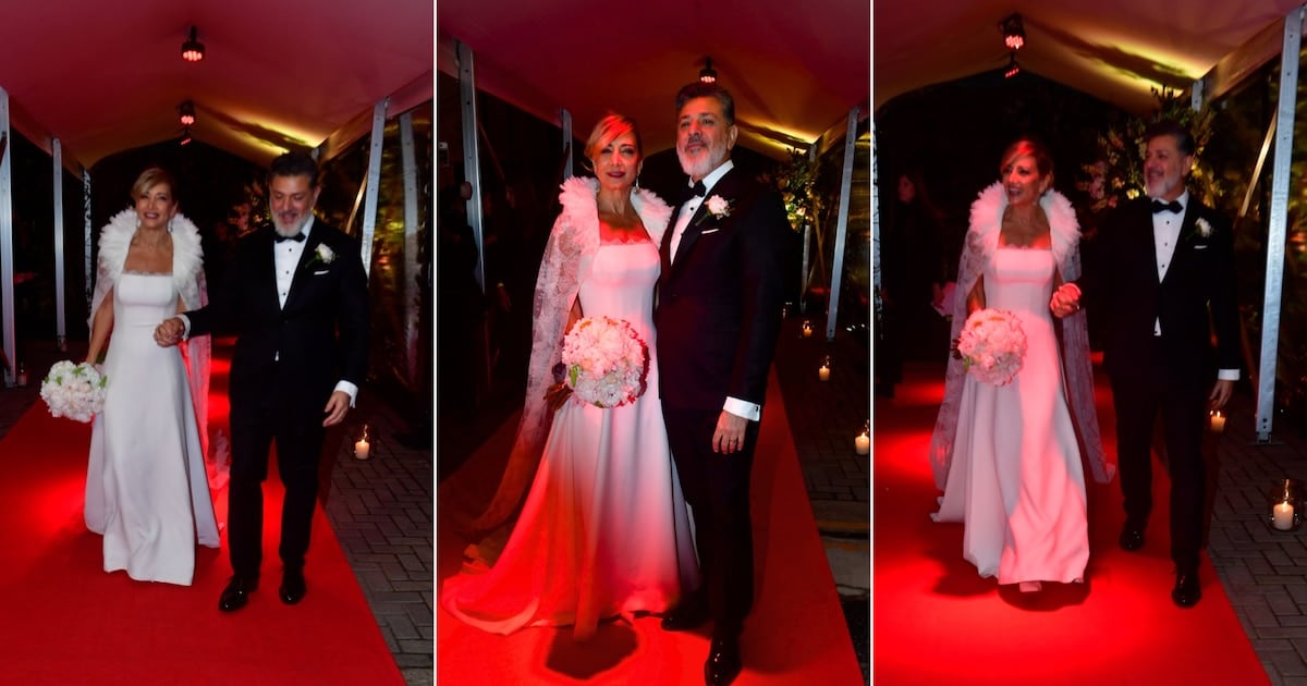 Andrea Ghidone y Pablo Otero celebraron su boda con una noche de tango y familia